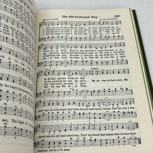 Tabernacle Hymns Number 4 Green 1960's Religious Songs Spirituality‎ Church Book - Picture 5 of 12
